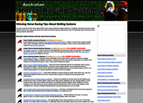 Horseracingsystems.com.au thumbnail