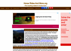 Horseridesandmore.org thumbnail