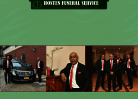 Hosten-funeralservice.com thumbnail