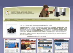 Hosting-scout.com thumbnail