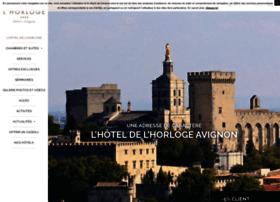 Hotel-avignon-horloge.com thumbnail