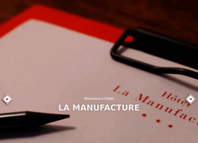 Hotel-la-manufacture.com thumbnail