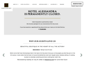 Hotelalessandra-houston.com thumbnail