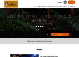 Hoteldonpedrodeheredia.com thumbnail