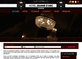 Hoteljeannedarclourdes.com thumbnail