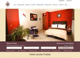 Hotelleonespuebla.com thumbnail