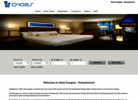 Hotelsangam.chobs.in thumbnail