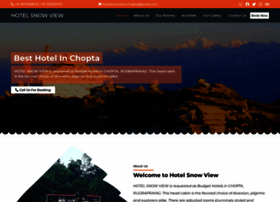 Hotelsnowviewchopta.com thumbnail