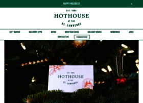 Hothouserestaurant.com thumbnail