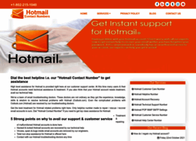 Hotmailcontactnumbers.com thumbnail