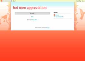 Hotmenappreciation.blogspot.com thumbnail