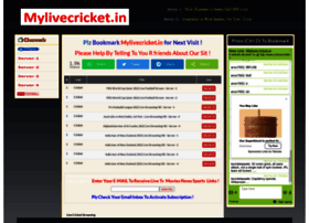 Hotstar mylivecricket top