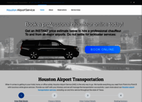 Houstonairportservice.com thumbnail