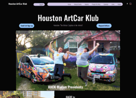 Houstonartcarklub.com thumbnail