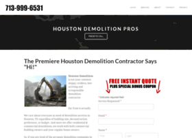 Houstondemolitionservices.com thumbnail