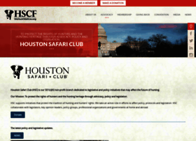 Houstonsafariclub.org thumbnail