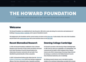 Howard-foundation.com thumbnail