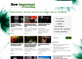 Howimportant.com thumbnail