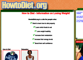 Howtodiet.org thumbnail