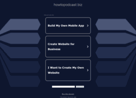 Howtopodcast.biz thumbnail