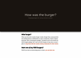 Howwastheburger.com thumbnail