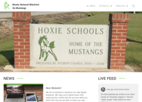 Hoxieschools.com thumbnail