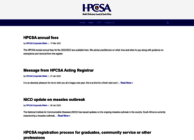Hpcsa-blogs.co.za thumbnail