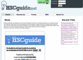 Hscguide.net thumbnail