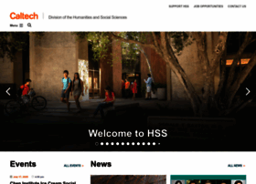 Hss.caltech.edu thumbnail