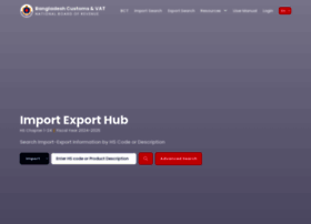 Hub.bangladeshcustoms.gov.bd thumbnail