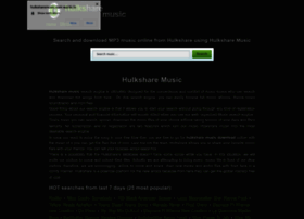 Hulksharemusic.com thumbnail