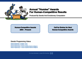 Human-competitive.org thumbnail