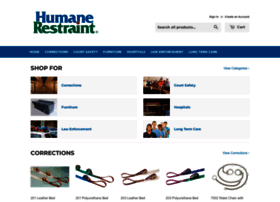 Humanerestraint.com thumbnail