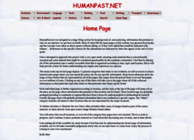 Humanpast.net thumbnail