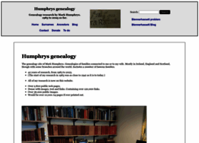 Humphrysfamilytree.com thumbnail