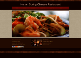 Hunanspringrestaurant.com thumbnail