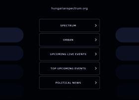 Hungarianspectrum.org thumbnail