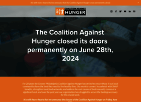 Hungercoalition.org thumbnail