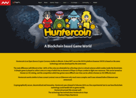 Huntercoin.org thumbnail