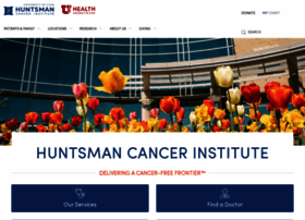 Huntsmancancer.org thumbnail