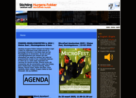 Huygens-fokker.org thumbnail