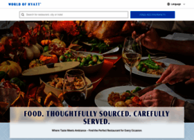 Hyattrestaurants.com thumbnail