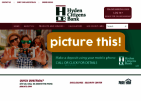 Hydencitizensbank.com thumbnail