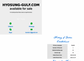 Hyosung-gulf.com thumbnail