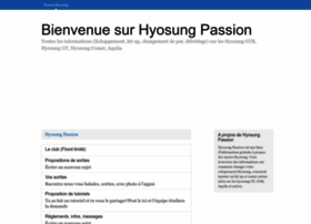 Hyosung-passion.com thumbnail