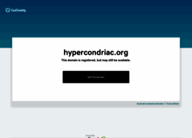 Hypercondriac.org thumbnail