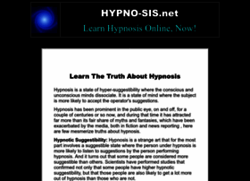 Hypno-sis.net thumbnail