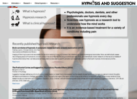 Hypnosisandsuggestion.org thumbnail