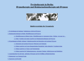 Hypnotherapie-reinkarnationstherapie.de thumbnail