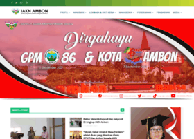 Iaknambon.ac.id thumbnail